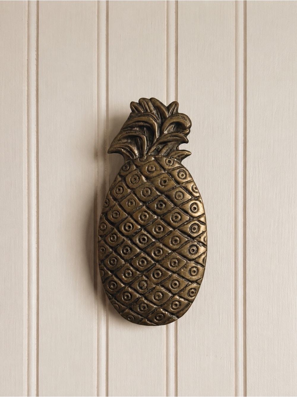 Vintage Brass Pineapple Door Knocker